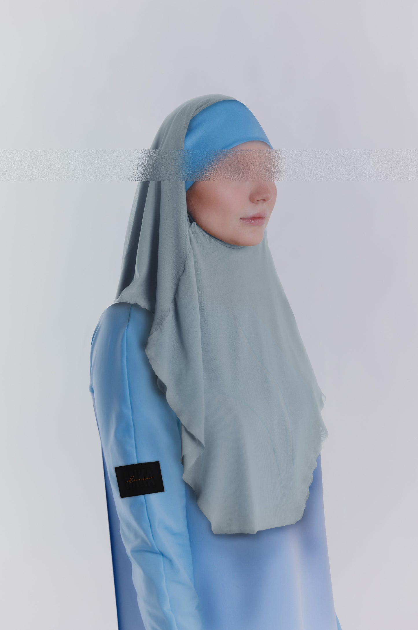 Hijab attached to dress  - Mijam & Hijab Lycra Tulle